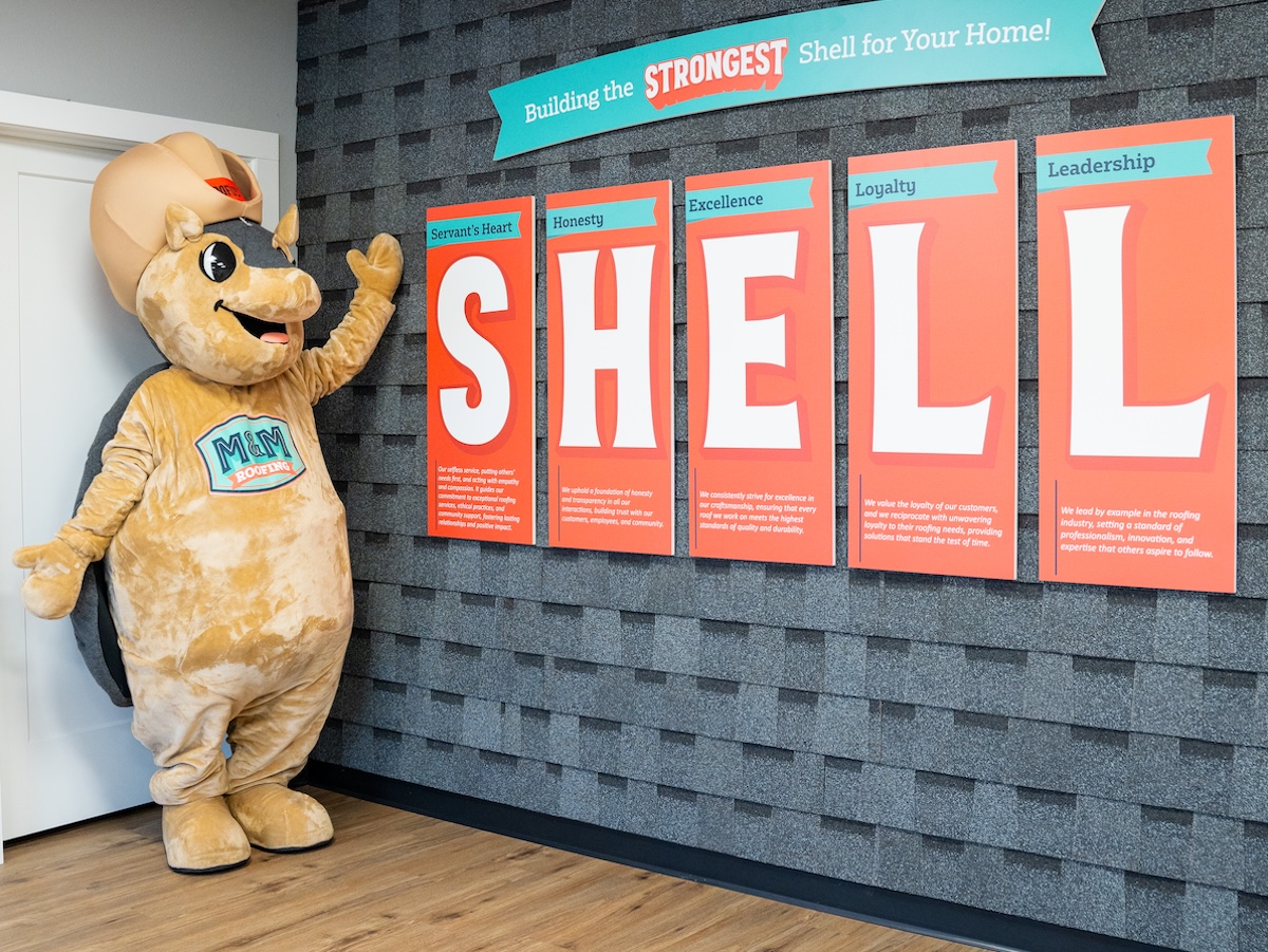 M&M Roofing Roofus Shell
