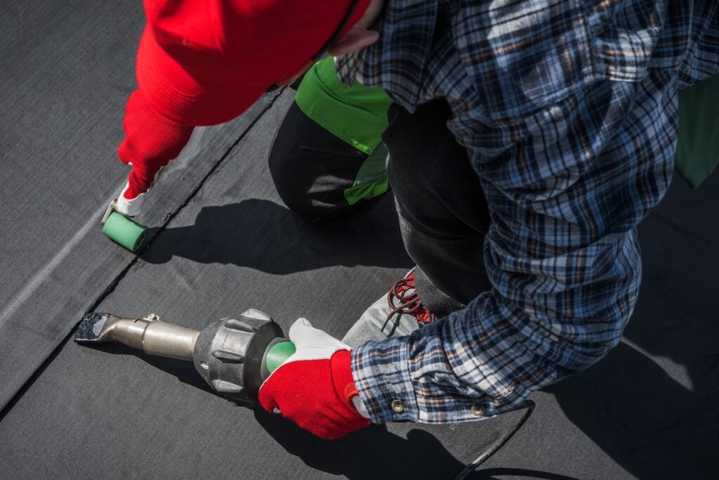 Hot Air Blower Using For EPDM Roof Membrane Rubber Installation