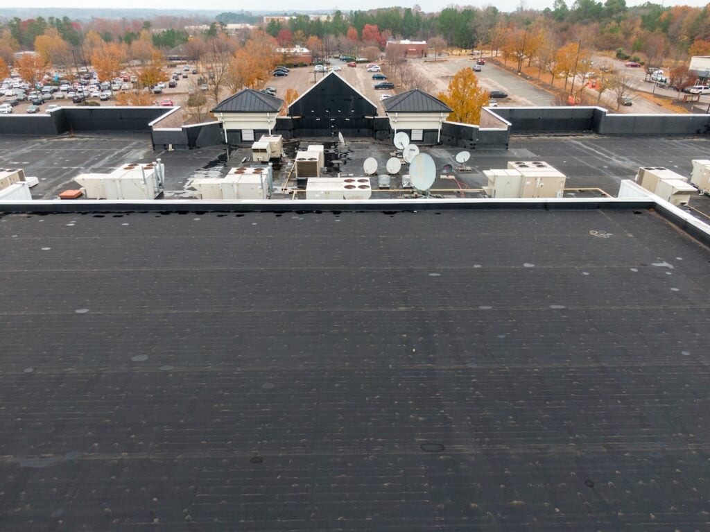 Commercial Roof Photos - Drone