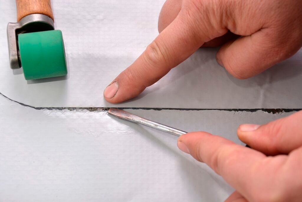 tpo roof repair needed